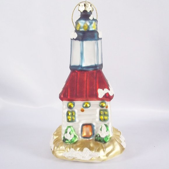 Set of 4 Different Lighthouse Hanging Ornaments - Picture 6 of 11